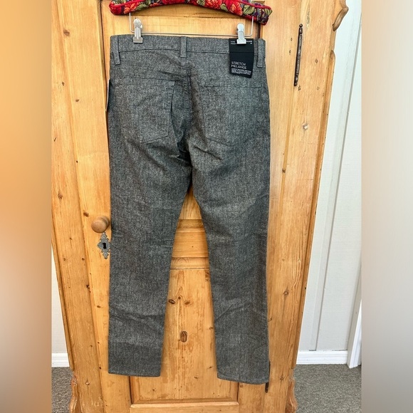 J Brand Kane Stretch Straight Fit Orbital Melange Gray Size 30 NWT - Picture 2 of 15